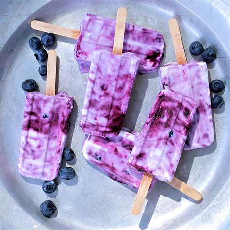 Wild Blueberry Yogurt Pops Recipe