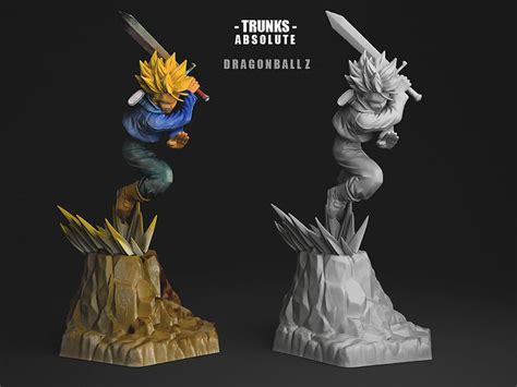 Trunks Ss Absolute 3d Model Cgtrader