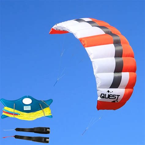 2sqm dual line stunt kite flying kiteboarding kitesurfing trainer kite outdoor sports beach kite