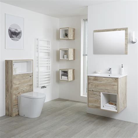 Modern bathroom units ideas (version 1.1) has a file size of 4.51 mb and is available for download from our website. Milano Bexley - Light Oak Modern 600mm Open Shelf Vanity ...