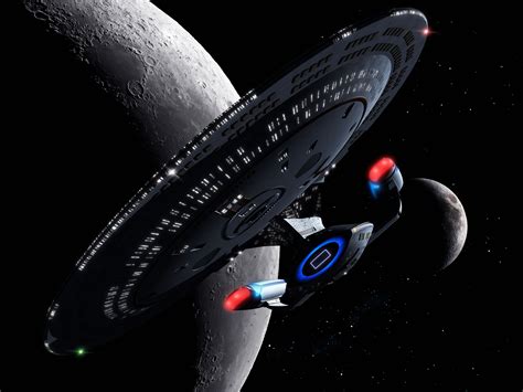 The Galaxy Class Uss Enterprise Ncc 1701 D From The Star Trek Th Next