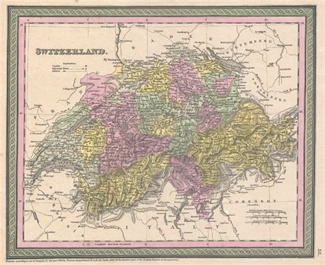 Switzerland Geographicus Rare Antique Maps