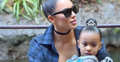 North West Is Not Impressed With Kim Kardashian As She