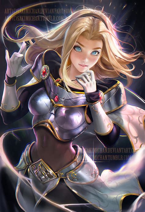 Lux Hehahahaheh By Sakimichan On Deviantart