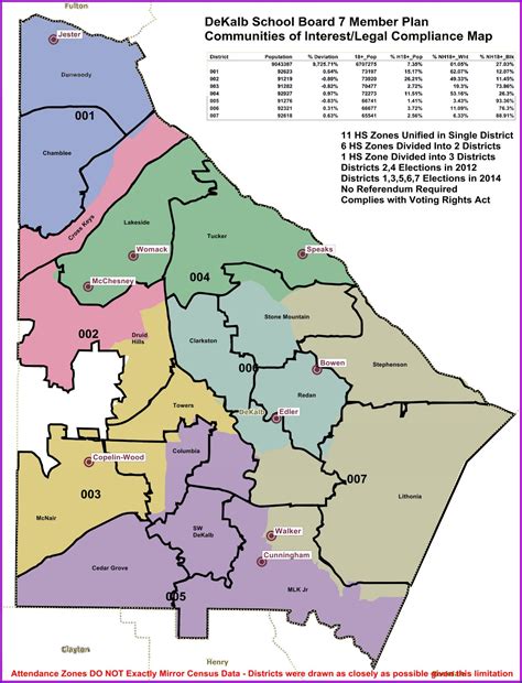 Gwinnett County School Board District Map Map Resume Examples
