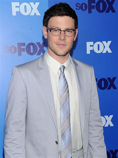 Glee Star Cory Monteith Reveals Past Drug Use
