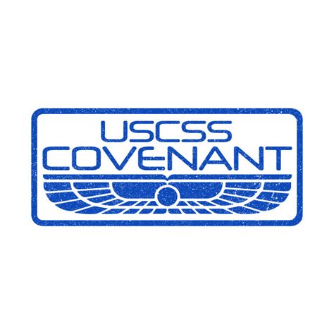 Alien Covenant Logo Blue Alien Covenant Logo T Shirt Teepublic