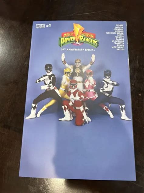 Mighty Morphin Power Rangers 30th Anniversary Special 1 Rare Photo