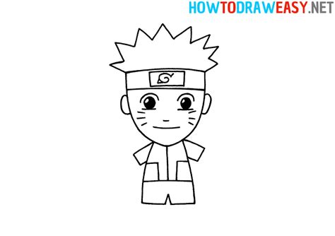 How To Draw Naruto For Kids How To Draw Easy