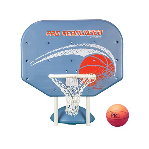 Pro Rebounder Poolside Basketballvolleyball Game Combo Poolmaster