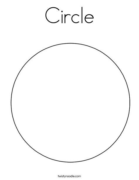 Circles Coloring Page Coloring Home