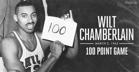 on this day in 1962 wilt chamberlain dropped 100 points scoopnest