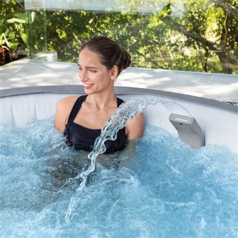 SaluSpa Battery Powered Color Changing LED Soothing Spa Waterfall