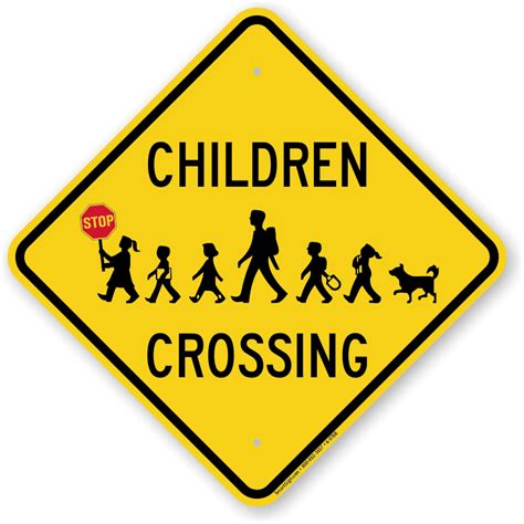 Children Crossing Signs Clipart Best