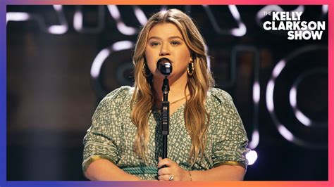 Watch The Kelly Clarkson Show Official Website Highlight Kelly Clarkson Covers Anyone By