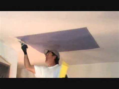 Once the source of the water damage is repaired, it's time to remove and replace damaged ceiling materials. How to repair a water damaged ceiling...Part 11 - YouTube
