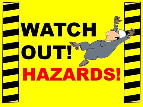 Watch Out Hazards Prevent Slips Trips And Falls Safety Training