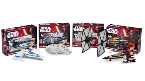Revell Gets A Piece Of The Star Wars Action With 4 Model Kits