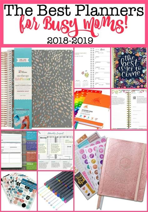 Actual planner allows you to. The Best Planners for Busy Moms for 2021! | Best planners ...