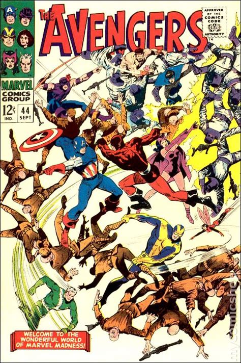 Avengers Comic Books Issue 44