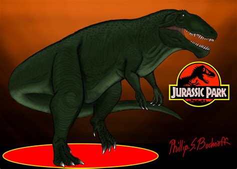 Jurassic Park Giganotosaurus By Monsterkingofkarmen On Deviantart
