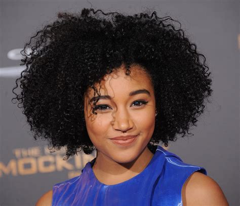 Amandla Stenberg Posted Yet Another Killer Hair Selfie And Now We Need To Step Up Our Curl Game