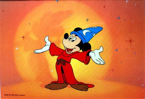 Mickey Mouse As The Sorcerers Apprentice Limited Edition Print By