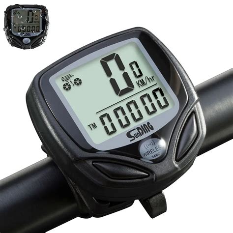 1 Pcs Waterproof Wireless Digital Bike Ride Speedometer Odometer