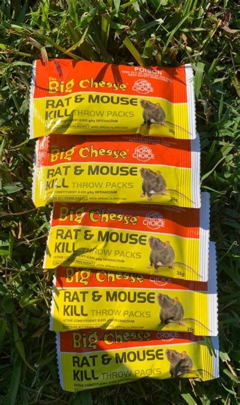 Rat And Mouse Bait Throw Pack The Good Life Backyard