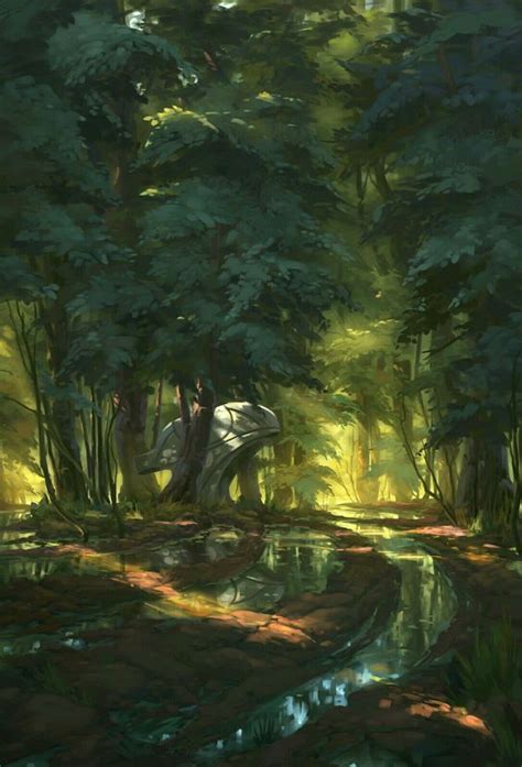 51 Enigmatic Forest Concept Art That Will Amaze You Homesthetics