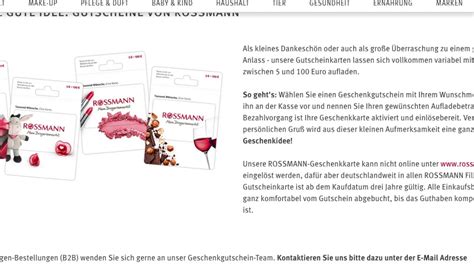 Rossmann Coupon Und Gutschein Online Einl Sen So Geht S Youtube