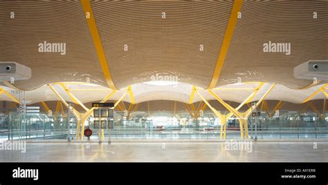 Madrid Barajas Airport Terminal 4 Madrid Spain Stock Photo Alamy