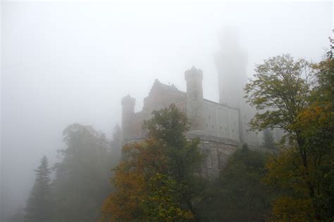 It Was So Foggy The Day I Was At Neuschwanstein Castle That I Didnt