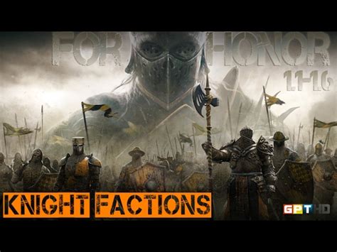 For Honor Knight Factions GPTv LIVE HD YouTube