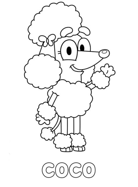30 Bluey Grannies Coloring Pages Schaunshanell