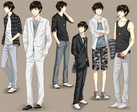Male Clothes Drawing Anime Outift Adopt Closed By Maenemesis On
