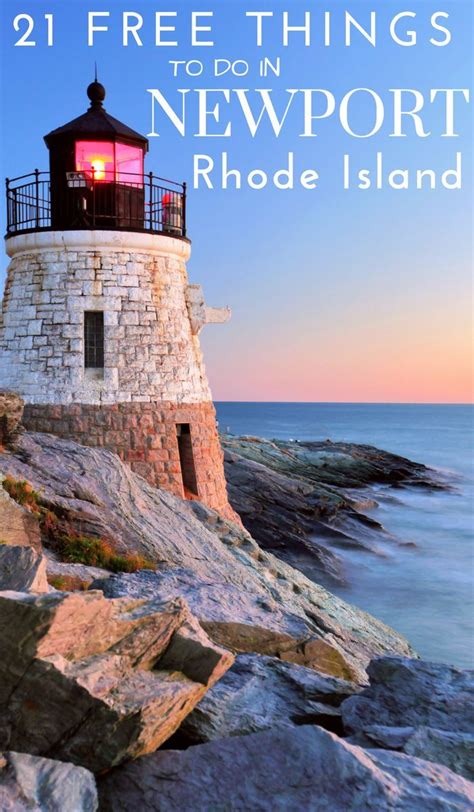 21 Free Things To Do In Newport Rhode Island Rhode Island Vacation