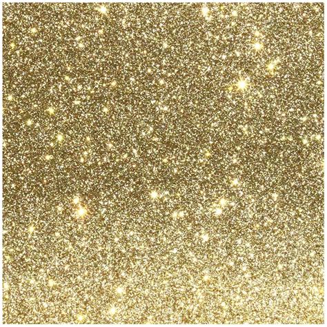 Glitter Fabric Fiesta 140cm Light Gold