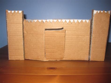 How to Make a Cardboard Mini-Castle! : 6 Steps - Instructables