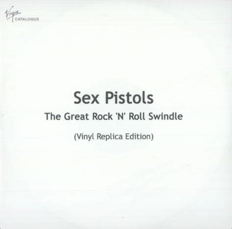 Sex Pistols The Great Rock N Roll Swindle Vinyl Replica Edition Uk