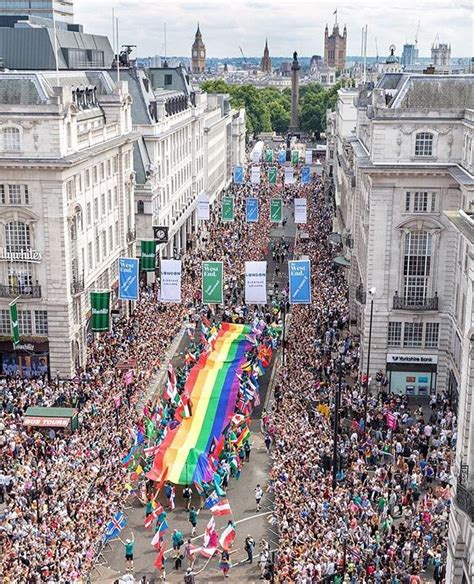 Pride In London 🏳️‍🌈 On Instagram “the Rainbow Flag Is Surrounded By