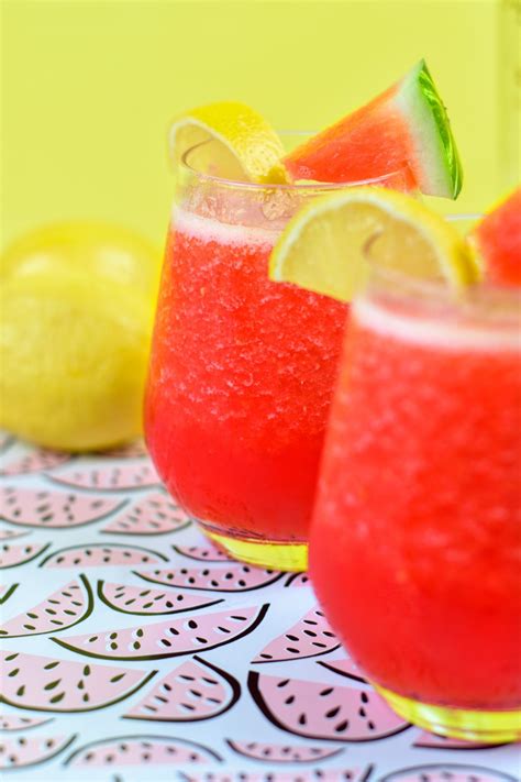 Boozy Watermelon Lemonade Lemonade Cocktail Watermelon Lemonade