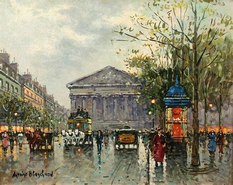 Antoine Blanchard Painting Paris Painting Street Art