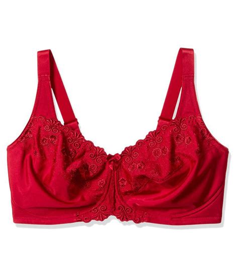 Buy Triumph Polyester T-Shirt Bra - Red Online at Best Prices in India 