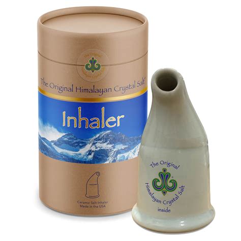 Himalayan Salt Inhaler Lung Bronchial Support Himalayan Crystal Salt