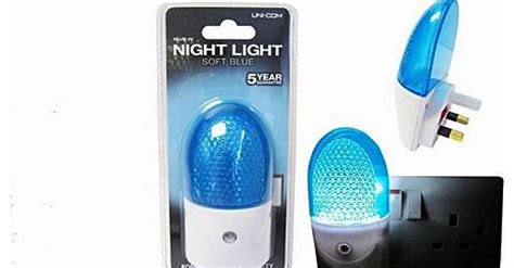 Unicom Plug In Night Light Soft Blue With Long Life Leds Review