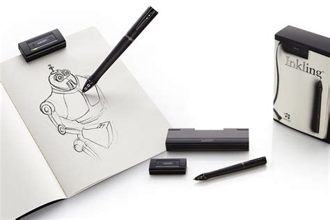 Most devices have been reviewed by digital illustrator sam gilbey. Wacom pen Inkling draw on paper.