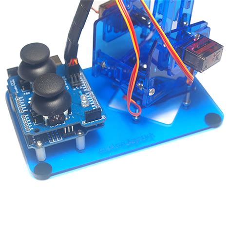 Mearm Diy 4dof Arduino Robot Arm 4 Axis Rotating Kit With Joystick