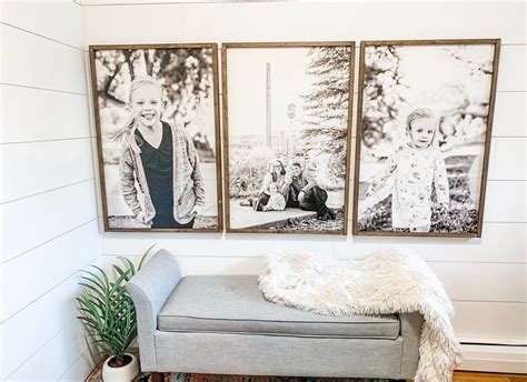 Large Framed Wood Photo Prints Have Your Favorite Photos Printed