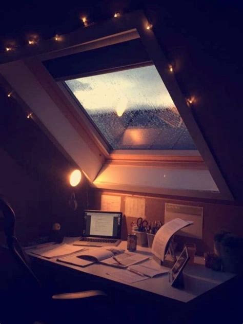 Cozy Study Space Ideas 49 In 2020 Workspace Design Attic Renovation